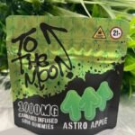 To The Moon – Infused Sour Gummies – Astro Apple – 1000mg