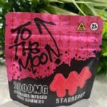 To The Moon- Infused Sour Gummies-Starberry – 1000mg