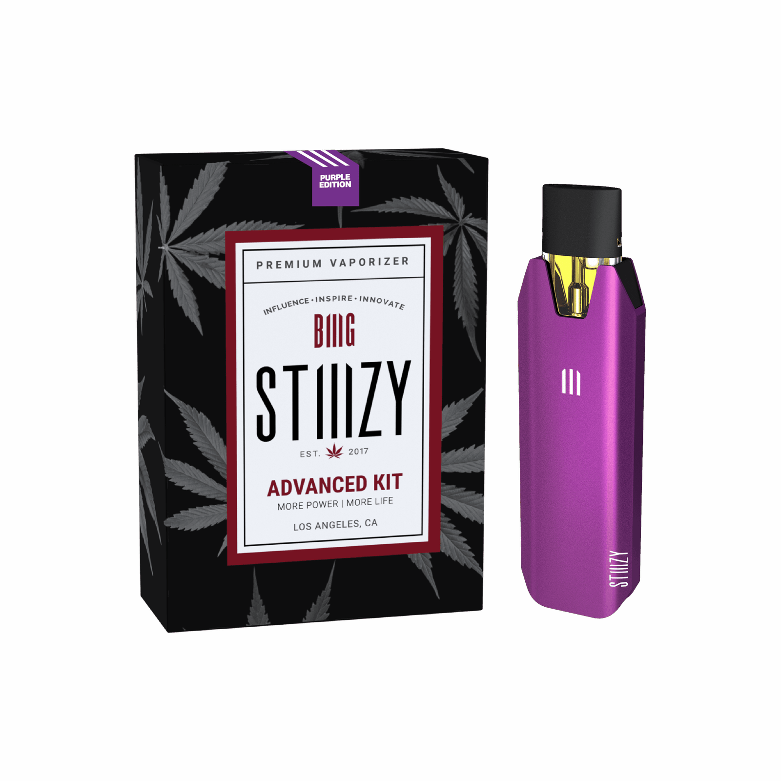281616_stiiizy-biiig-battery-purple-1-scaled-1.png OFFICIAL STIIIZY BIIIG ADVANCED KIT BATTERY- PURPLE EDITION - Image 1