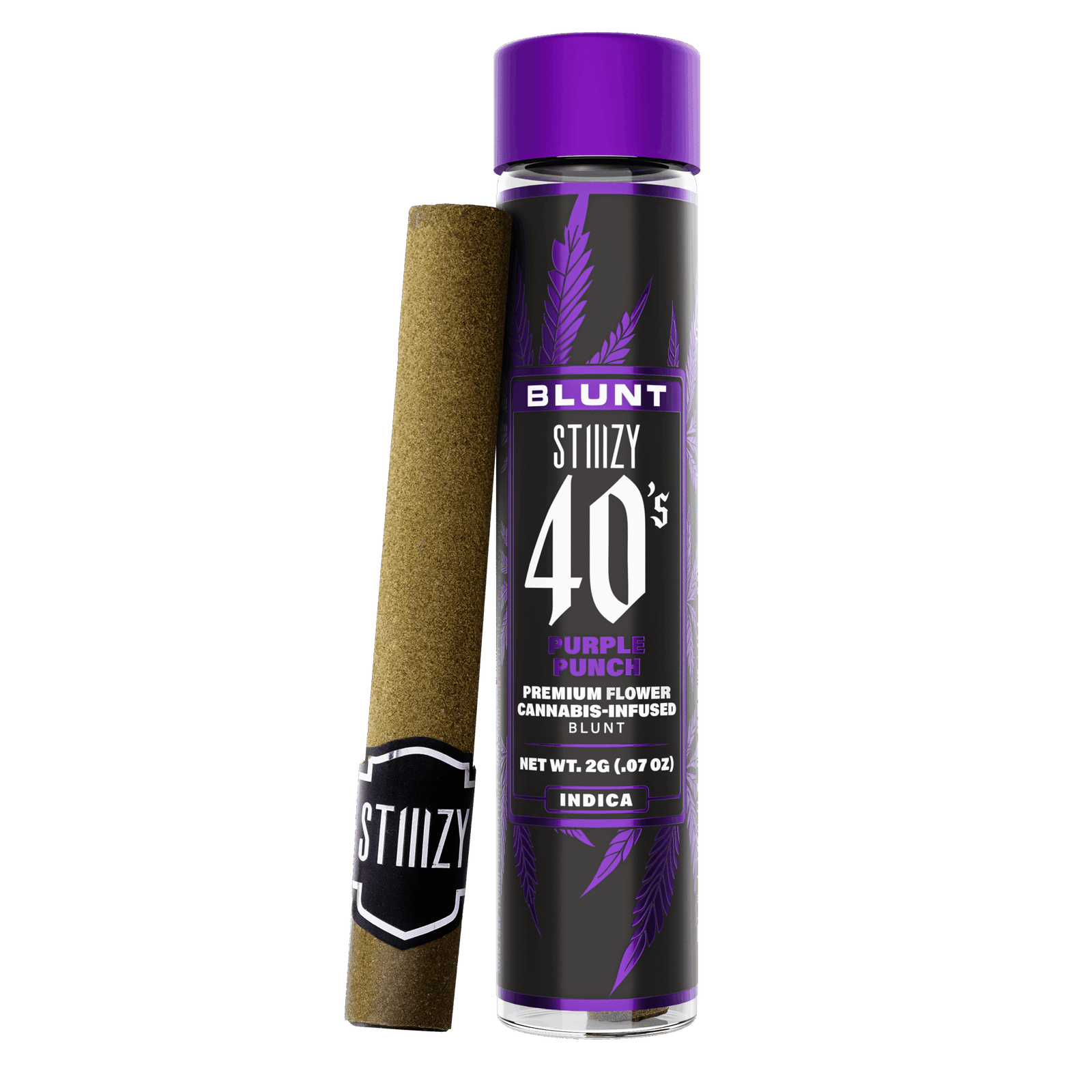 3311198_3135632_v2_az_2g_bl_w-product_i_purple-punch-scaled-1.png STIIIZY- 2G LIVE RESIN BLUNT PRE ROLL- PURPLE PUNCH - Image 1