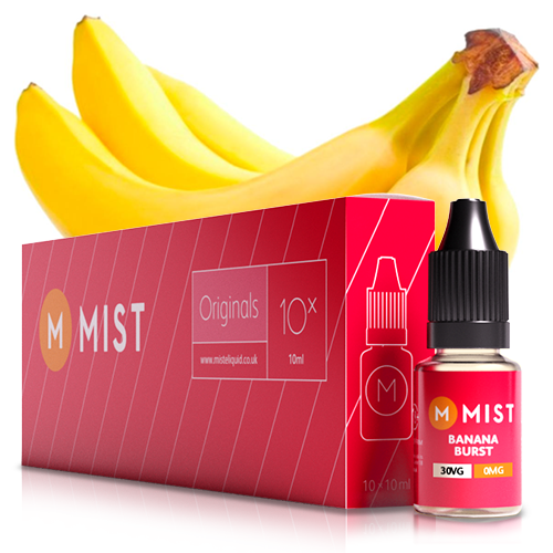 banana-burst-e-liquid-10x10ml.png Banana Burst E Liquid (10x10ml) - Image 1
