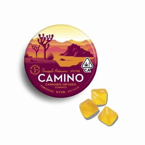 camino-uplifting-gummies-pineapple-habanero-100-mg.jpg Camino Uplifting Gummies (Pineapple Habanero 100 MG) - Image 1