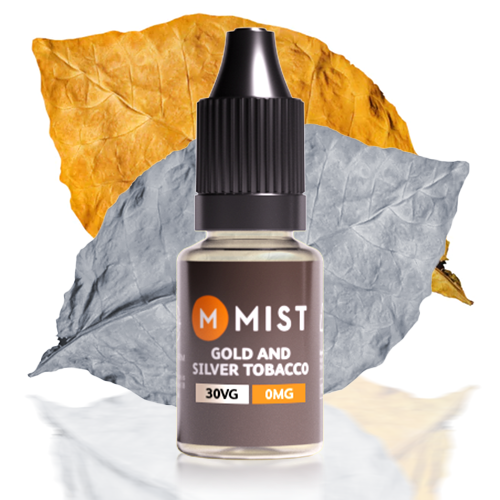 gold-silver-tobacco-e-liquid-10ml.png Gold & Silver Tobacco E Liquid 10ml - Image 1