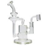 The Hydra Recycler Dab Rig with Quartz Banger