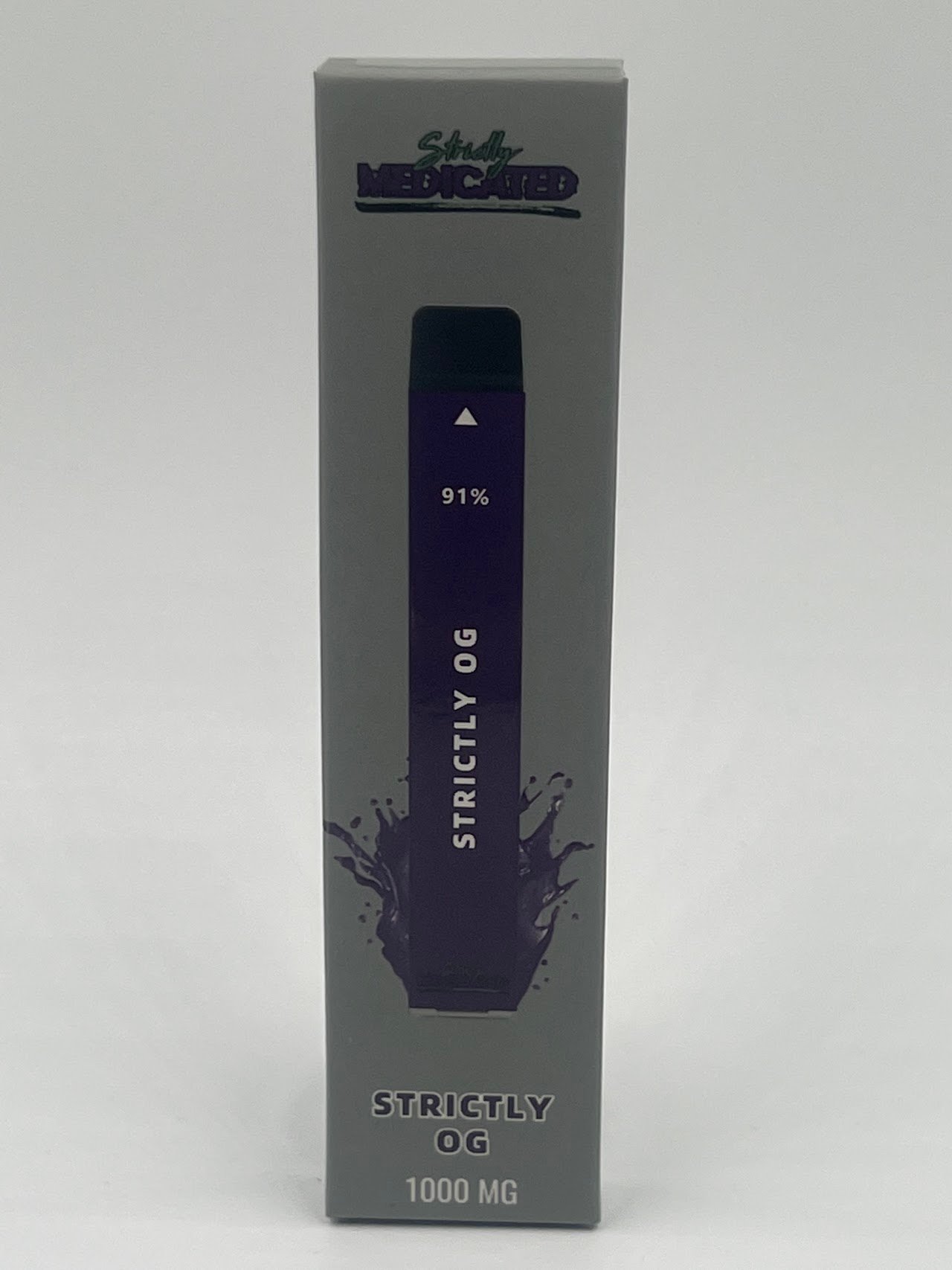 image-17.jpeg STRICTLY MEDICATED LIVE RESIN DISPOSABLE VAPE BAR (NET WT. 1000 MG) STRICTLY OG, INDICA $40 - Image 1