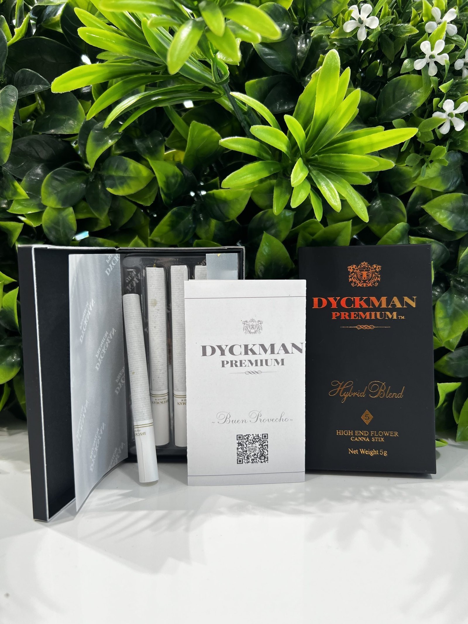 img_4307-scaled-1.jpg DYCKMAN PREMIUM- High End Flower- 5 Pack Pre Roll- HYBRID - Image 1