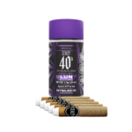STIIIZY- 40’S INFUSED PREROLL BLUNT- 5 PACK- SKYWALKER OG