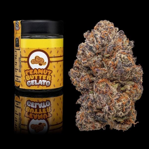 peanut-butter-gelato-cannabis-strain-600x600-1.jpg Peanut Butter Gelato - Image 1