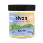 Sivan- CBD Gummies- (CALM) 750mg- LEMON LIME