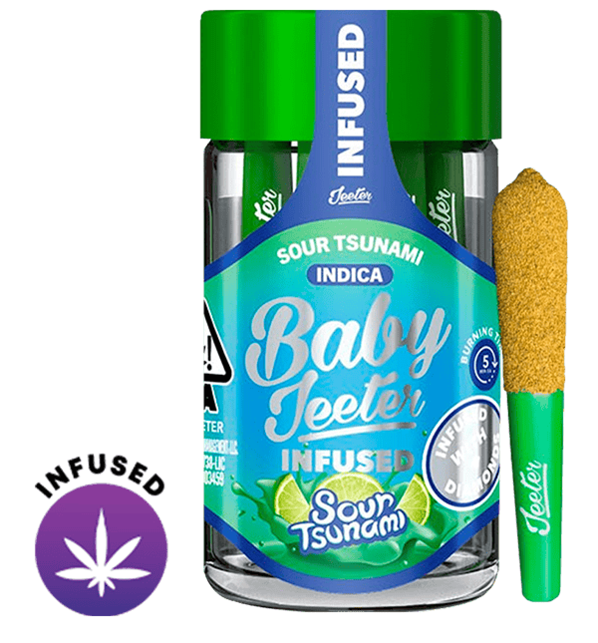 sour-tsunami-1200x1290-1.png BABY JEETER INFUSED PRE-ROLLS- SOUR TSUNAMI - Image 1